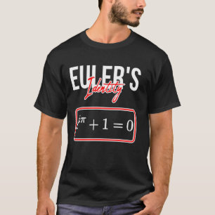Camiseta Identidade de Euler onde Matemática e Magia conver