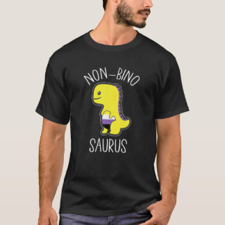 Camiseta Identidade De Gênero Não-Bino Saurus Não-Binär Lgb