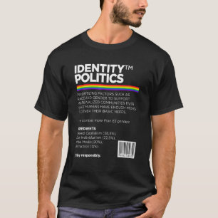 Camiseta Identidade Política Orgulho Lgbtq Transgênero Arco