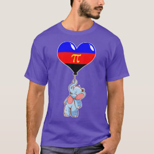 Camiseta Identidade sexual de elefante poligâmico Amor não
