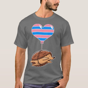 Camiseta Identidade sexual transseual de Hedgehog Não Binár
