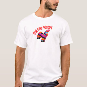 Camiseta Identificação BATIDA ISSO Pinata engraçado