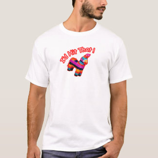 Camiseta Identificação BATIDA ISSO Pinata engraçado