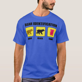 Camiseta Identificação do Urso Engraçado 1
