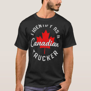 Camiseta Identifico-Me Como Um Comboio Da Liberdade De Cami