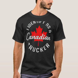 Camiseta Identifico-Me Como Um Comboio Da Liberdade De Cami