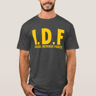 Camiseta IDF Forças de Defesa de Israel Exército de Israel