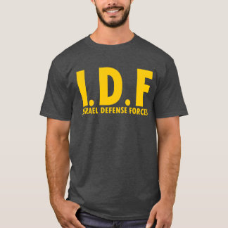 Camiseta IDF Forças de Defesa de Israel Exército de Israel