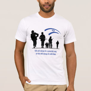 CAMISETA IDF: UM EXÉRCITO PODEROSO DO DEUS