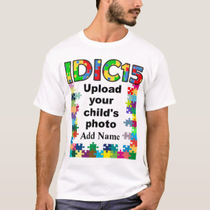 Camiseta IDIC15 Mens Shirt Quebra-cabeça Personalizar