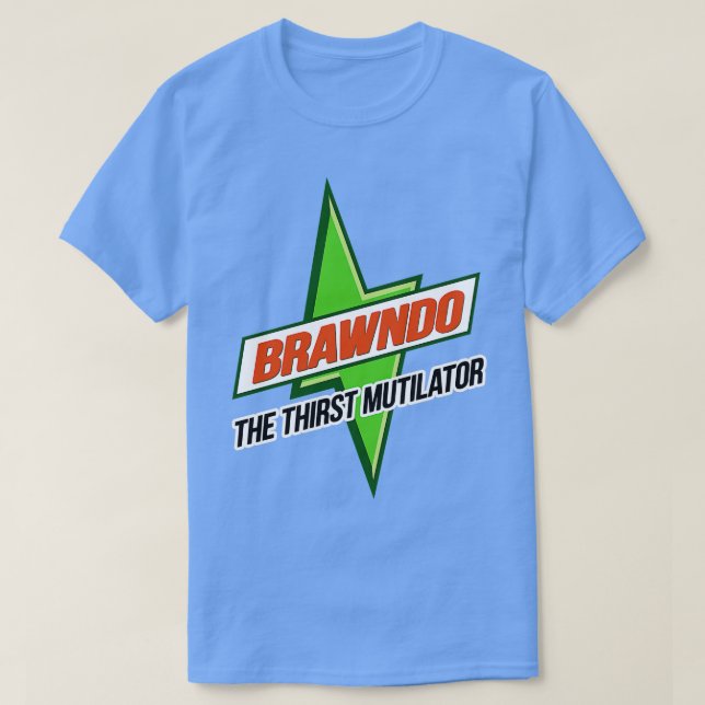 Camiseta Idiocracy Brawndo (Frente do Design)