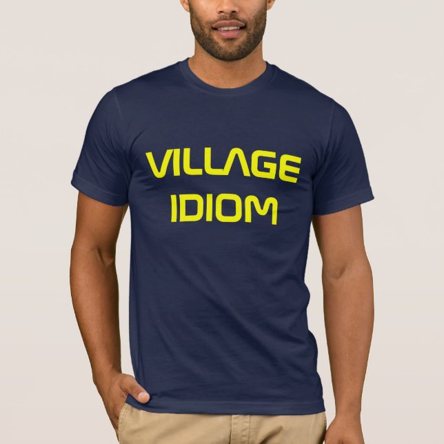 CAMISETA IDIOMA DA VILA (Frente)