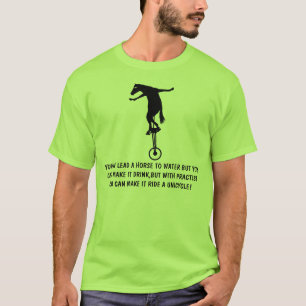 Camiseta Idioma engraçado do cavalo