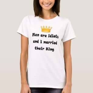 Camiseta Idiot King