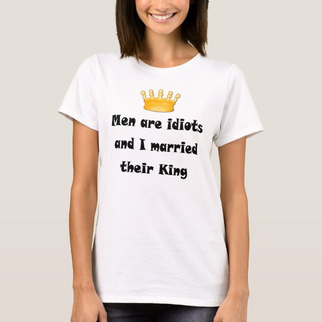 Camiseta Idiot King (Frente)