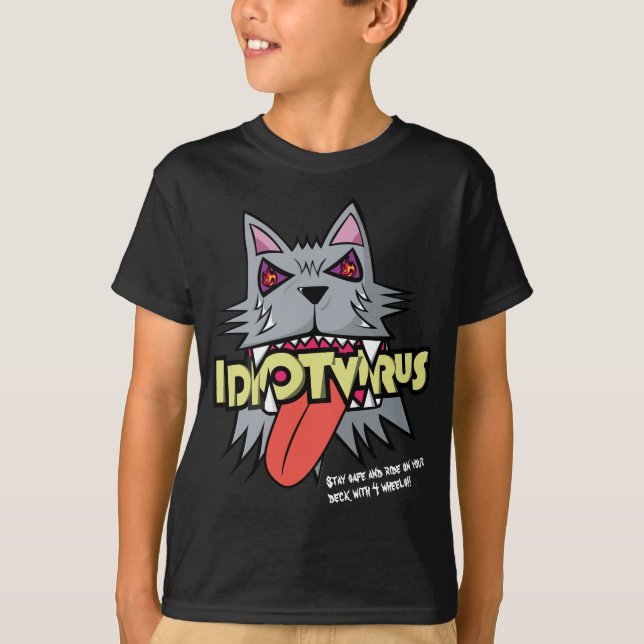 Camiseta IDIOT VIRUS ONOVIII Tokyo Original (Frente)