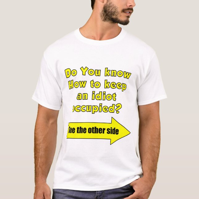 Camiseta Idiota (Frente)