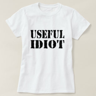 CAMISETA IDIOTA ÚTIL