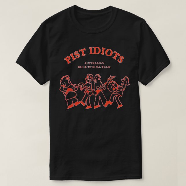 Camiseta idiotas da lista (Frente do Design)