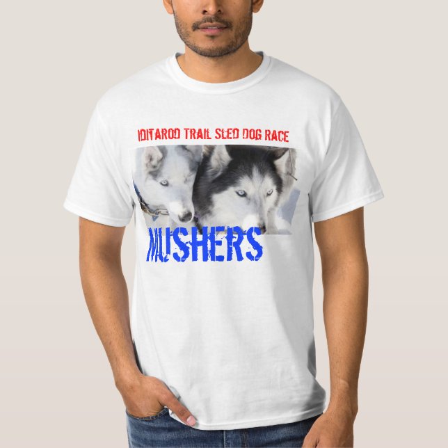 Camiseta Iditarod Trail Sled Dog Race (Frente)