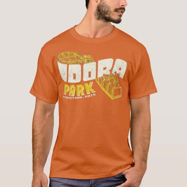 Camiseta Idora Park T-Shirt - Youngstown, OH Retro Amusemen (Frente)
