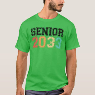 Camiseta Idoso 2033 Retro Vintage engraçado