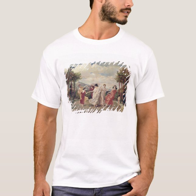 Camiseta Idyll clássico (óleo em canvas) (Frente)