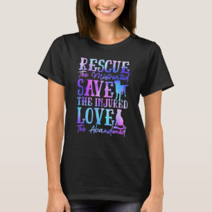 Camiseta Ie Dye Resgate Ele Maltratou Salve O Amor Ferido D