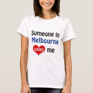 Camiseta Iemand in Melbourne houdt van me T Shirt