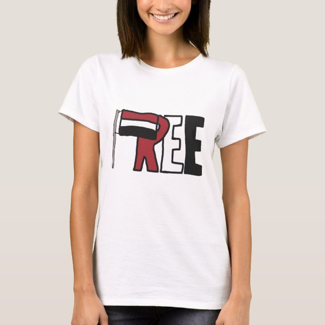 Camiseta Iêmen Livre (Frente)
