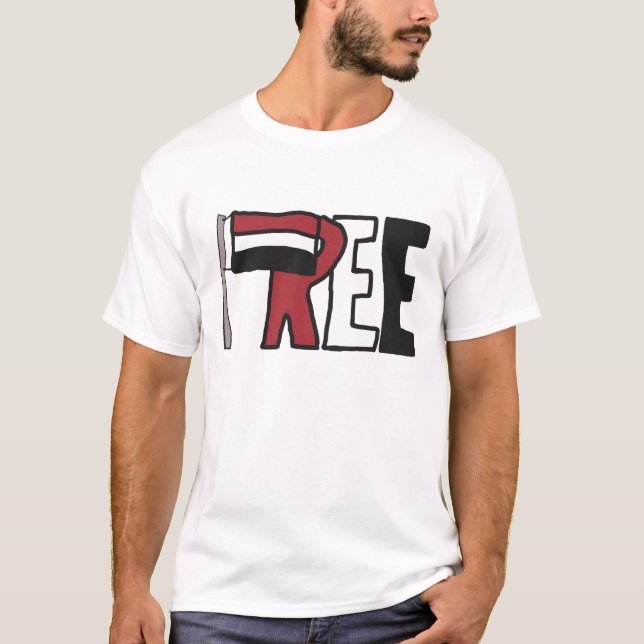 Camiseta Iêmen Livre (Frente)