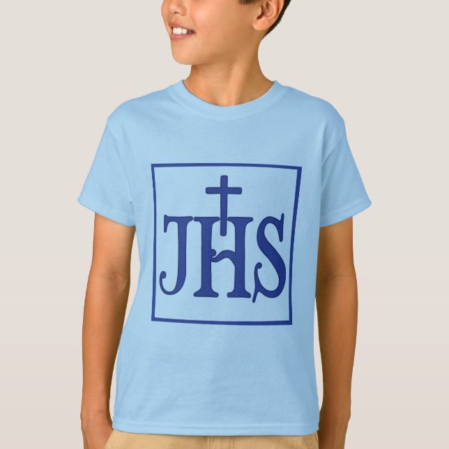 Camiseta Iesus Hominum Salvator (Frente)