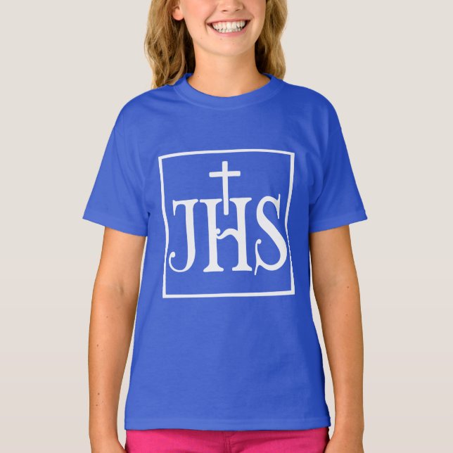 Camiseta Iesus Hominum Salvator (Frente)