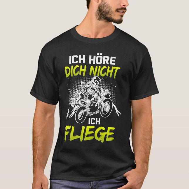 Camiseta If Dirt Aint Flyin' You Ain't Tryin Dirt Bike Endu (Frente)