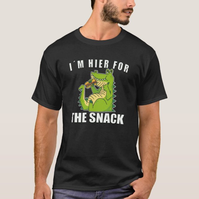 Camiseta If the Snap Fits Alligator for Crocodile (Frente)