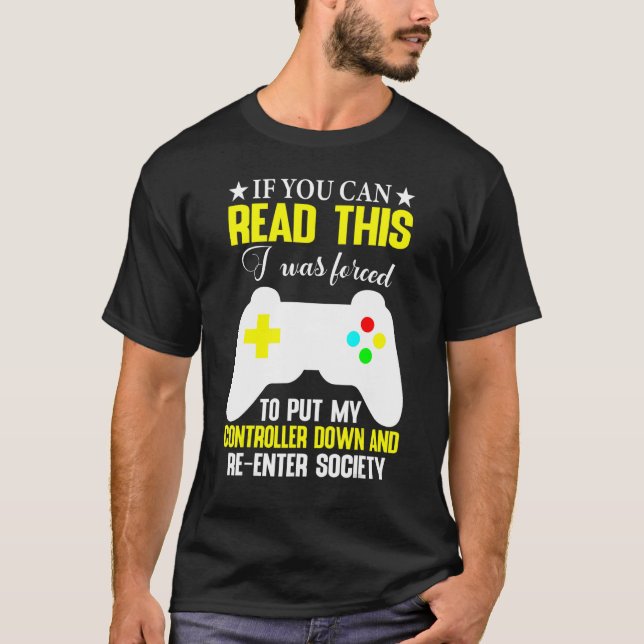 Camiseta If You Can Read This Quote Anti Social Sarcastic G (Frente)