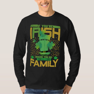 Camiseta If You're Irish St Patricks Day Shamrock