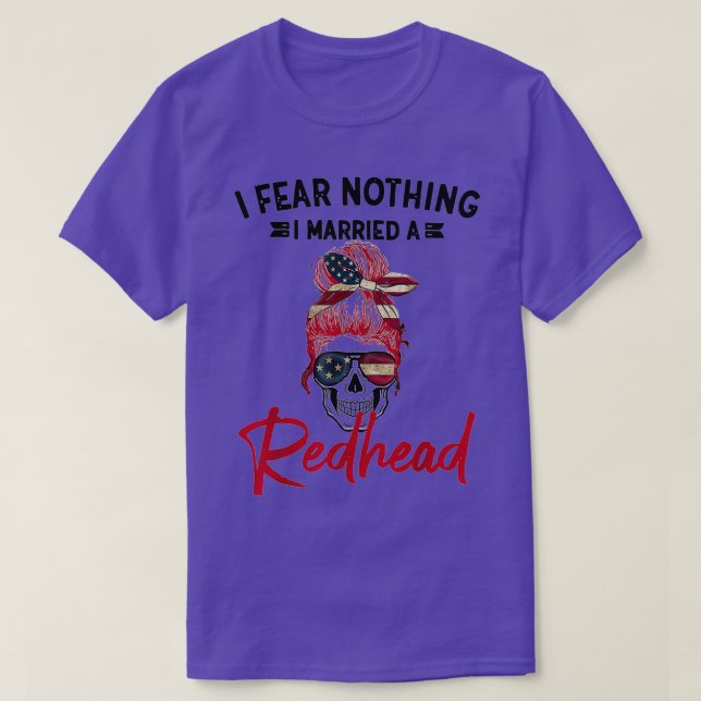 Camiseta IFearNadaIMchegaARedheadFunnyRedheadGift (Frente do Design)