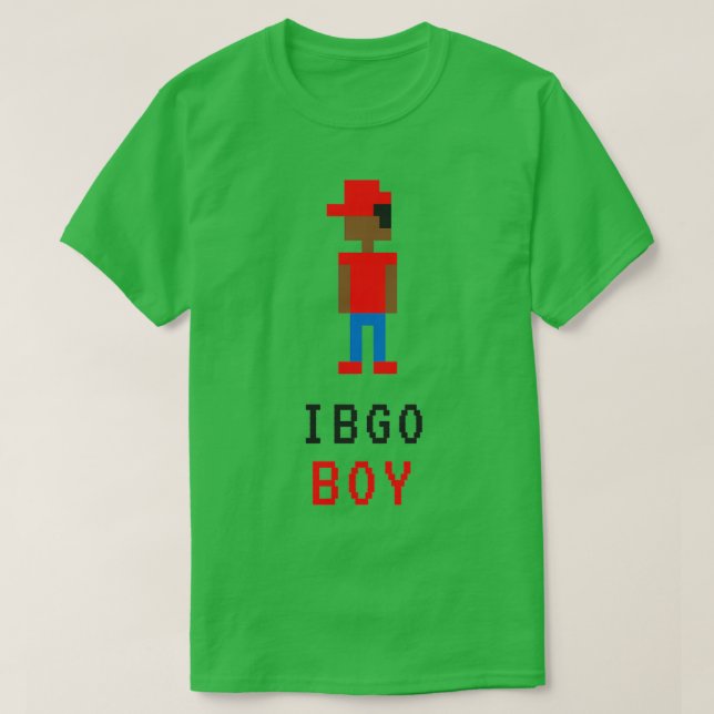 Camiseta Igbo Boy Long (Frente do Design)