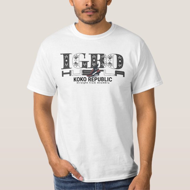 Camiseta IGBO personalizada de Africankoko (Frente)