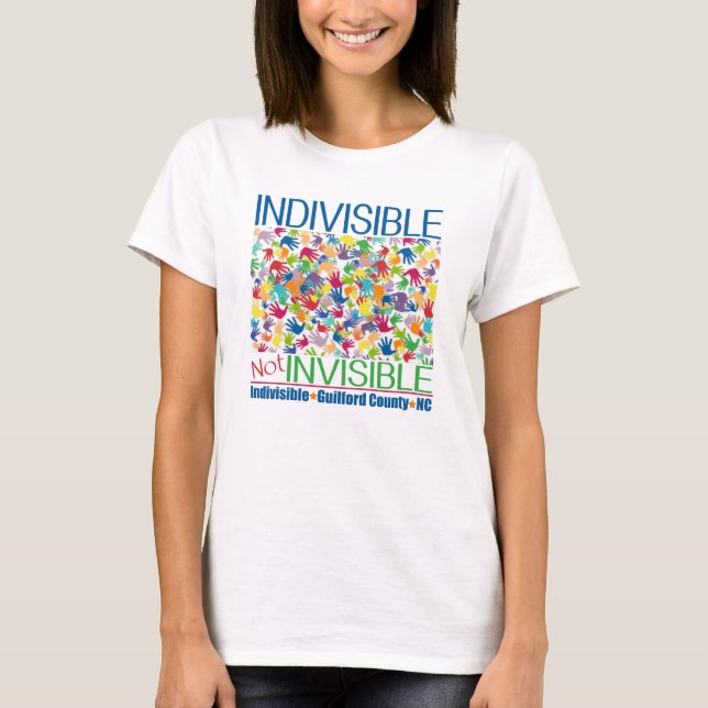 Camiseta IGC - Nao invisível indivisível (Frente)