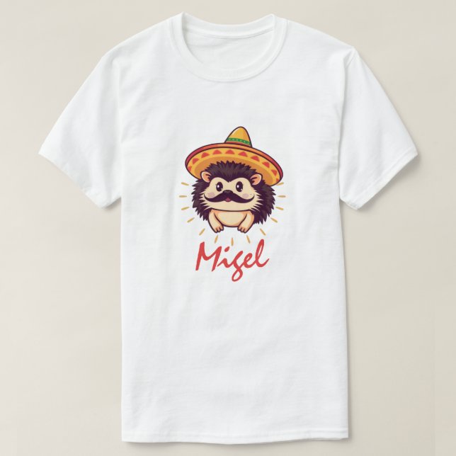 Camiseta Igel - Migel Hedgehog (Frente do Design)
