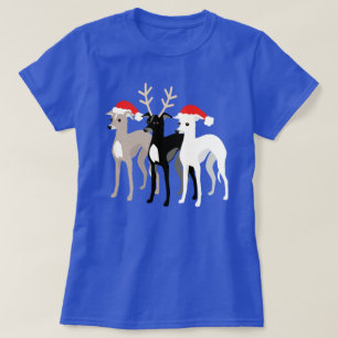 Camiseta Iggy Mãe ou Pai Greyhound italiano Natal