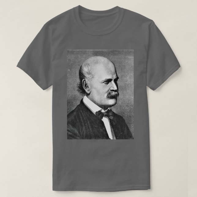Camiseta Ignaz Semmelweis (Frente do Design)