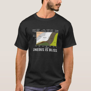 Camiseta Igneous É Bliss Geology Rock Geek Floresta Humor R