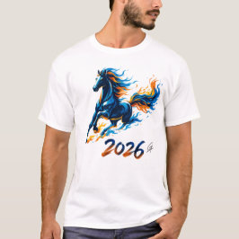 Camiseta IGNITE,Midnight Ember Stallion Graphic