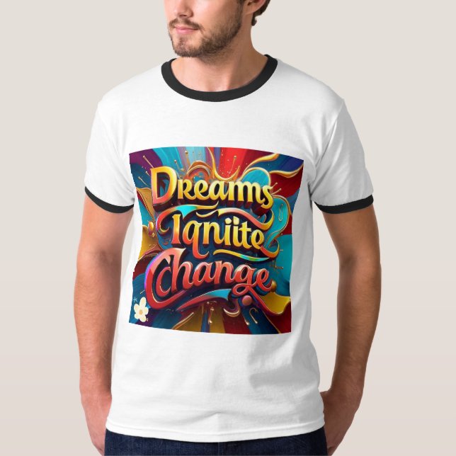 Camiseta "Ignite sua visão" (Frente)