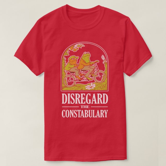 Camiseta Ignorar A Constabulária (Frente do Design)