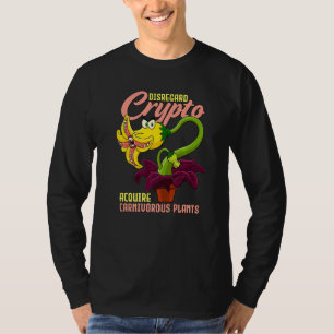 Camiseta Ignorar Plantas Carnívoras Cripto Adquirir