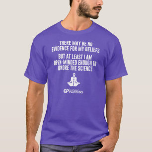 Camiseta Ignore a ciência: Obscuridade maquinada do t-shir